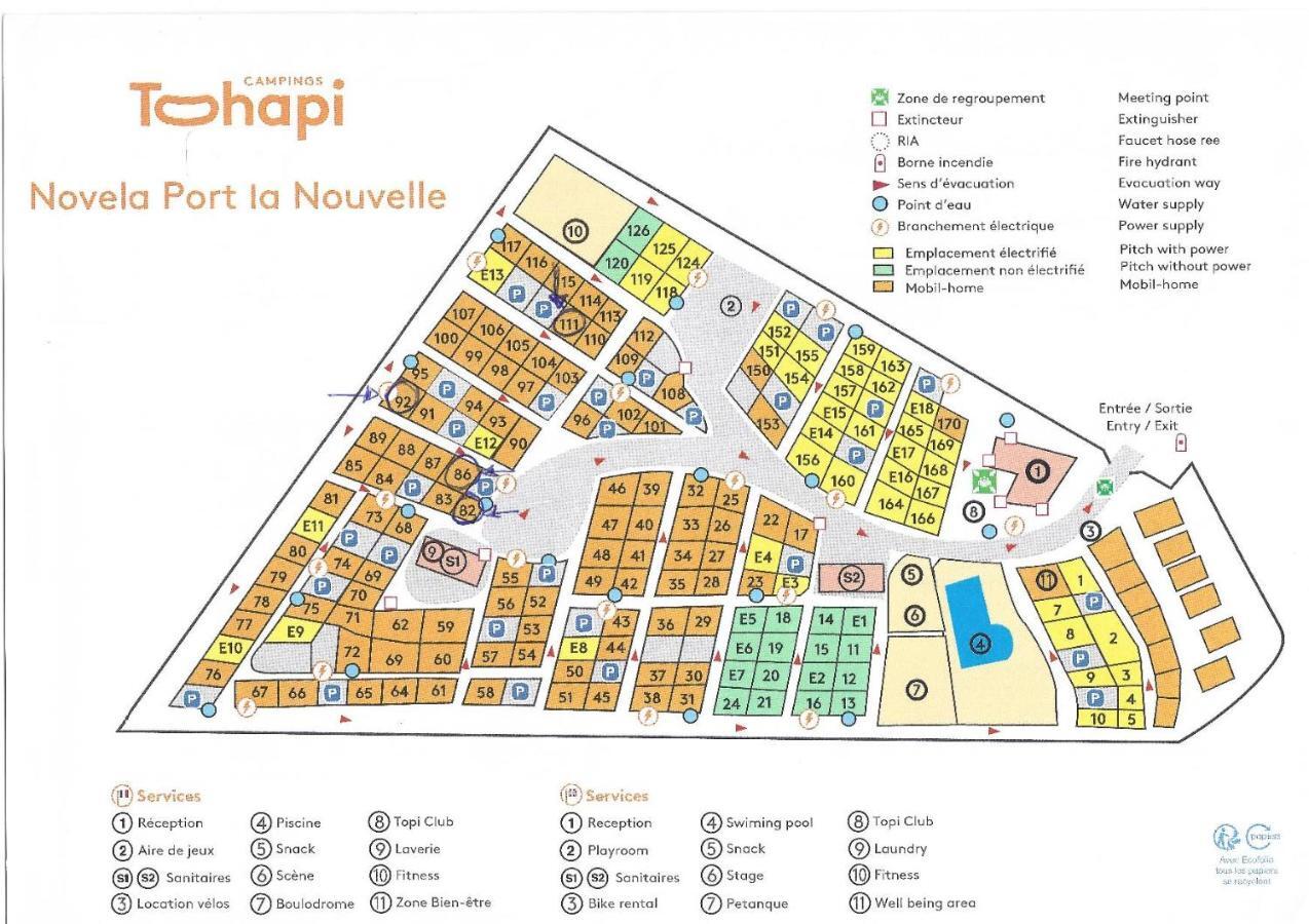 Mobil Home 6 Personnes Port La Nouvelle Exterior photo